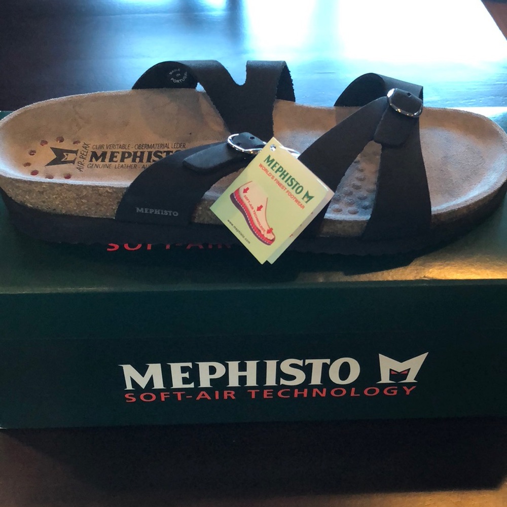 Mephisto double strap sandals